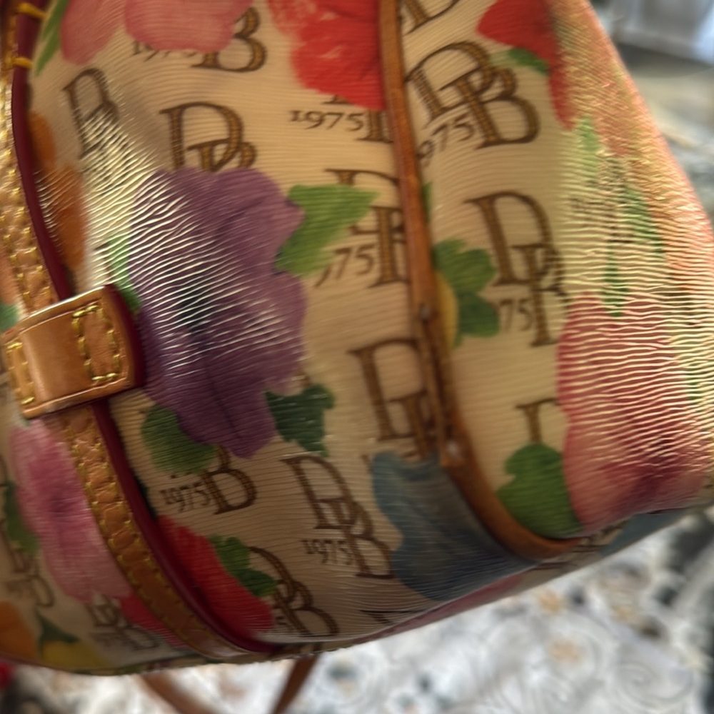 Dooney & Bourke Floral Satchel Bag in Multicolor - Picture 12 of 14